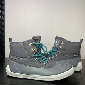 Columbia Goodlife High Top Duck Shoes Women Size 9 BL5993-053 Grey